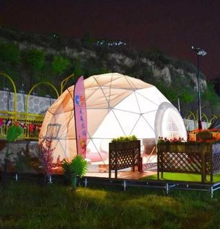 香河河南球形帐篷-室外浪漫乐园